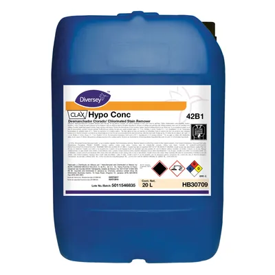 Clax Hypo 42B1 Detergente Desinfectante Clorado